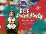 12.13.24 ELF PAINT PARTY! - Color Me Mine Studio City