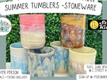 Summer Tumbler Stoneware @ L Street Kitchen 