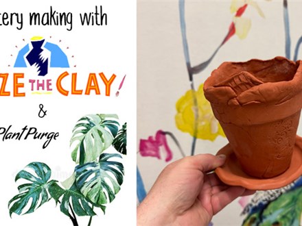 901 Plant Purge Pottery Making Night!