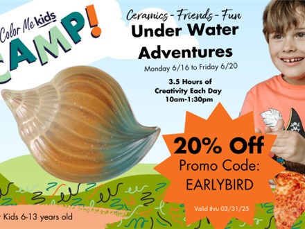 Summer Camp - Under Water Adventure 6/16 to 6/20