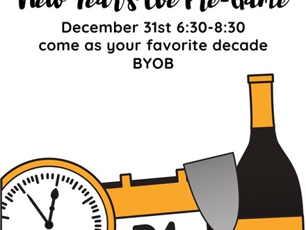 New Year's Eve Pregame: Come as your favorite decade