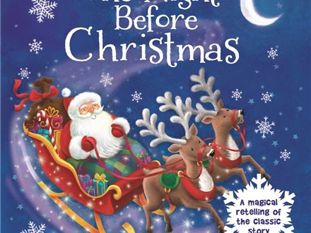 Storytime & Painting: The Night Before Christmas, Saturday, December 13th at 10am