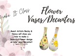 Make It Class Flower Vases/Decanters