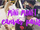 Mini Monet Canvas Party Package (Deposit)