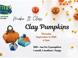 Make It Class - Clay Pumpkins