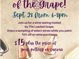 A Taste of the Grape at Mad Splatter Sept. 28