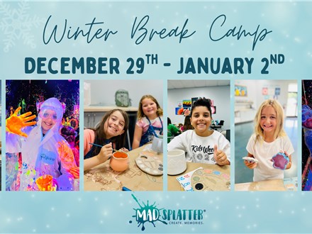 Winter Break Camp - December 29-January 2 - ONE DAY