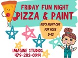 pizza and paint kids art night