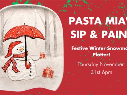 Pasta Mia Paint Night - Nov, 21st