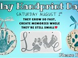 Clay Handprint Day! August 2025