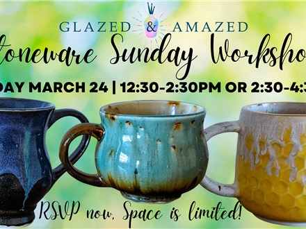 Stoneware Sunday Workshop! March 2024 Session 2