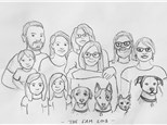 Draw a family portrait Draw a family portrait