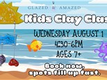 Kids Clay Class! August 2024