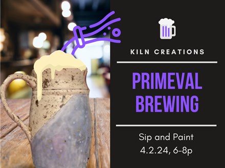 Sip and Paint at Primeval Brewing