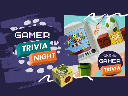 GAMER TRIVIA & PAINTING NIGHT- 9/27/24