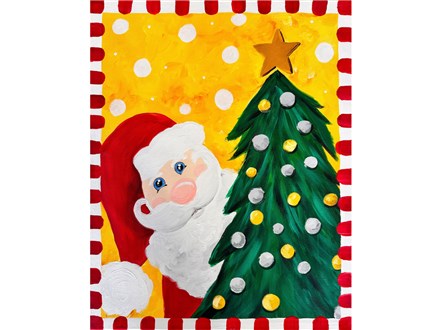 Bel Air Kids Santa Clause Canvas - Dec 6th