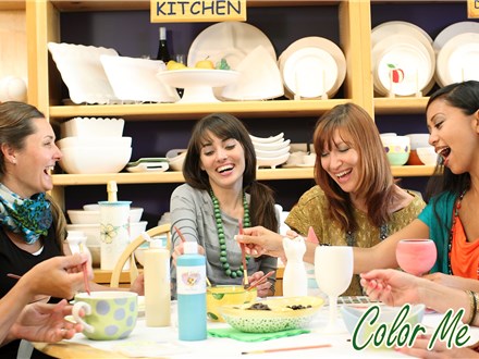 Adult Pottery Painting Parties / Large Reservation