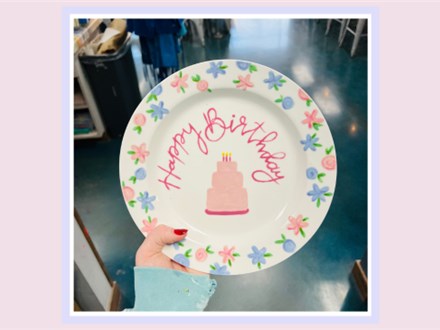 Birthday Plate - January 16th - $35