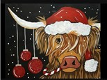 Holiday Paint Night - Highland Cow | Nov 24th 3-6pm