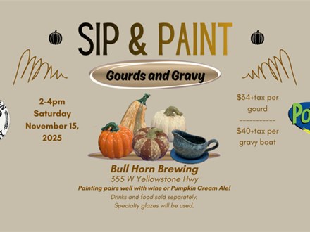 Gourds and Gravy at Bull Horn Brewing Gourds and Gravy at Bull Horn Brewing