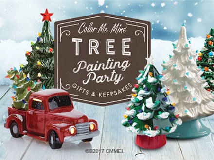 Holiday Tree Painting Party! November 9th OR December 14th