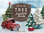 Holiday Tree Painting Party! November 9th OR December 14th