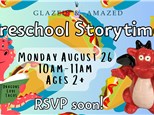 Preschool Storytime! August 2024