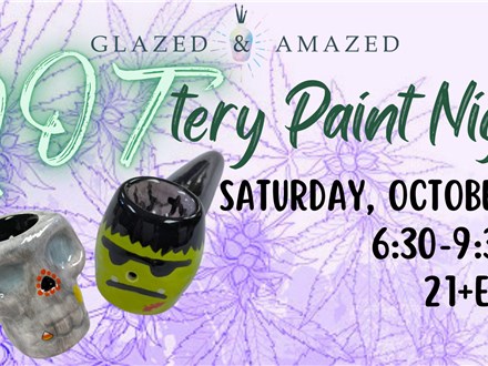 Adult POTtery Night! October 2024