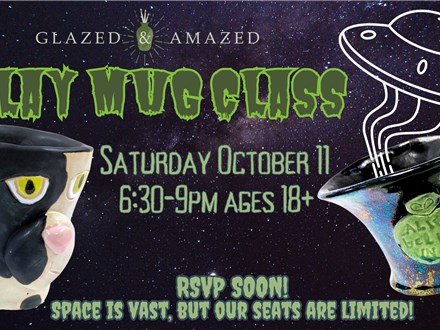 Clay Mug Class! October 2025