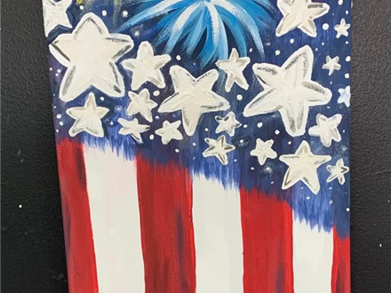 Happy 4th of July -Canvas Class Friday, July 5th 6:30pm