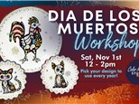 11.1.25 DIA DE LOS MUERTOS WORKSHOP - Color Me Mine Studio City