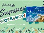  SUMMER WORKSHOP: Oceanscape Canvas - August 17