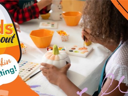 Kids Night Out: Paint Fall! October 14th 2022 5pm-7pm