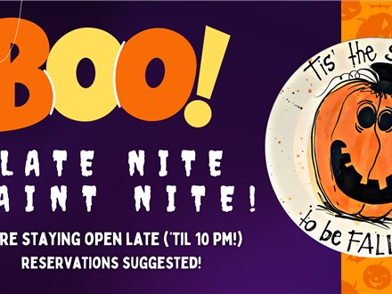 👻 Late Nite Paint Nite: Halloween Edition! 🦇10/24
