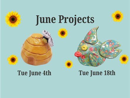 Clay Building Tuesday Youth Classes Ages 3+