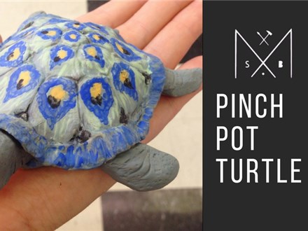 Pinch Pot Turtle