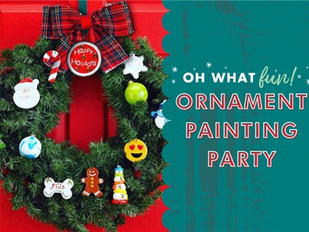 Ornament Painting Party-Sat, Dec 7