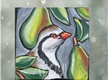 Partridge in a Pear Tree Canvas Paint and Sip