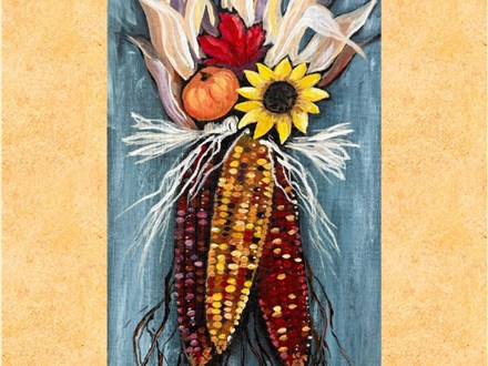 Corn To Be Wild Canvas Paint and Sip