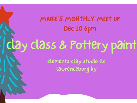 MARIES MONTHLY MEET UP DEC 10 6PM