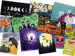 Painter's Choice Night- Any October Canvas Ages 10+ 10/28/24