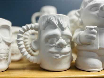 Franken-Stein Pottery Class - October 1st- $40