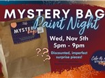 10.1.25 MYSTERY BAG PAINT NIGHT - Color Me Mine Studio City