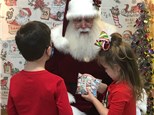 PAINTING WITH SANTA!!