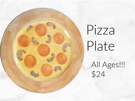 Pizza Plate Painting Event 10/19/25