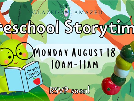 Preschool Storytime! August 2025