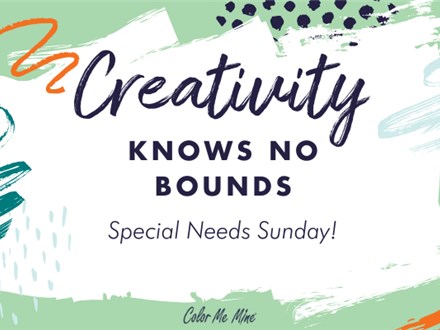 Special Needs Sunday! - November 16th