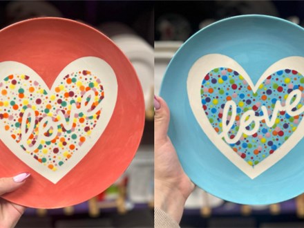 All You Need is Love Ceramic Paint Class