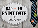 Dad and Me Paint Date! - Saturday,  June 8th 2024