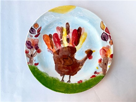 Kids Hand Turkey Class 